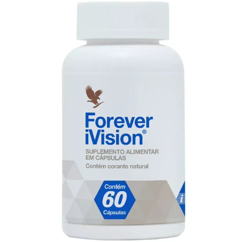 Suplemento para a visão 0 IVision Forever - saúde macular - astaxantina luteína antioxidante