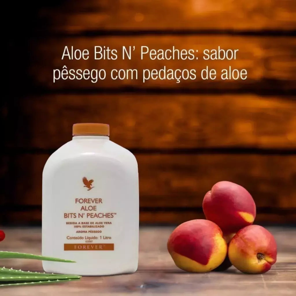 Promo Aloe Vera Gel Pêssego - 6 Unidades